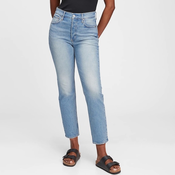 Gap Cheeky Straight High Rise Vintage Style Jeans - Picture 1 of 13